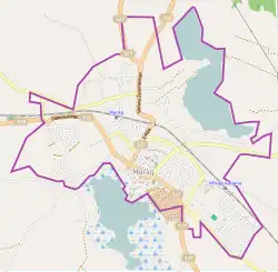 Localização de Morąg na Polónia