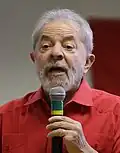 Luiz Inácio Lula da Silva, presidente do Brasil de 2003 até 2011