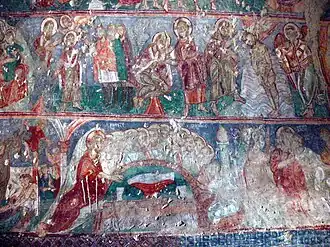 Fresco das igrejas rupestres da Capadócia