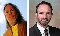 Fotos de Whitfield Diffie e Martin Hellman
