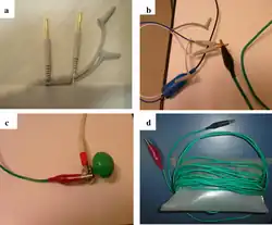 Setup for doing an ECG off the device