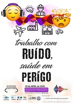 Trabalho com ruído, saúde em perigo.