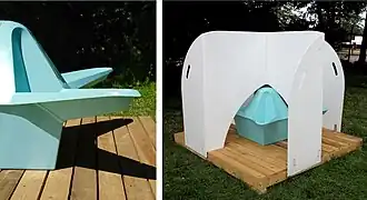 Pollee – mictórios femininos ao ar livre