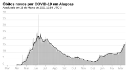 Novos óbitos, por dia.