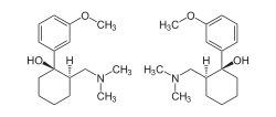Estrutura química de Tramadol