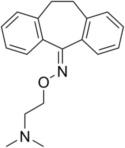 Estrutura química de Noxiptilina