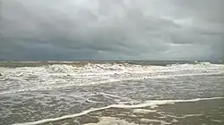 Agitação marítima causada pelo vento