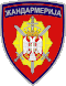 Insígnia da Gendarmaria da Sérvia.