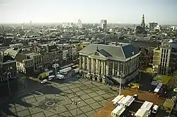 Vista do Grote Markt da Torre Martini (Martinitoren)