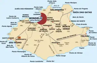 Mapa de São Vicente