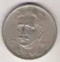 Sua face em uma moeda de 400 réis de 1936