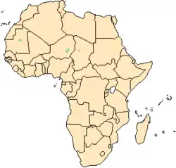Território do ádax na África