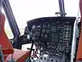 Painel do helicóptero Agusta