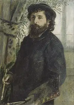 Retrato de Claude Monet, 1875, Musée d'Orsay, Paris, France