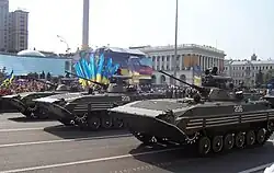 Blindados BMP-2 ucranianos