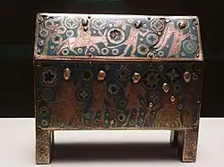 Urna: os santos Inocentes. Anónimo. Limoges, cerca de 1200-1210.