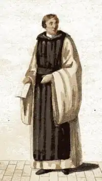 Hábito de monge cisterciense