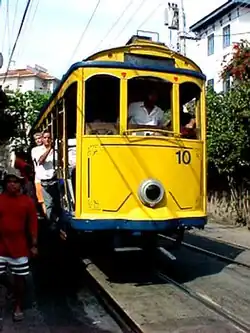 Bonde de Santa Teresa, no Rio de Janeiro