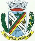 Brasão de armas de Nova Palma
