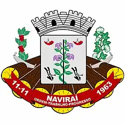 Brasão de armas de Naviraí