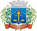 Brasão de armas de Queimadas