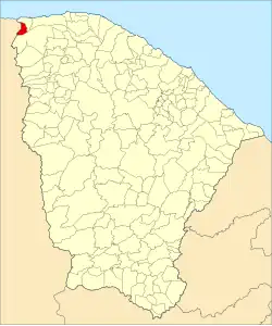 Localização de Chaval no/em Ceará