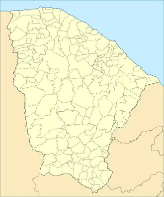 Mapa do Ceará