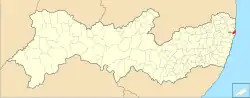 Localização de Paulista em Pernambuco