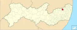 Localização de Surubim em Pernambuco