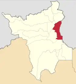 Localização de Bonfim em Roraima