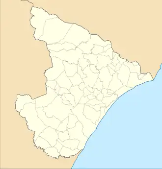 Mapa de Sergipe