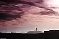 Cabo da Roca, Farol ao final da tarde visto de ocidente.