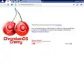 ChromiumOS Cherry Atualmente conhecido como "Flow" (4 de dezembro de 2009)