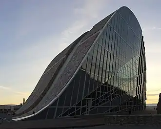 Museo Centro Gaiás, na Cidade da Cultura da Galiza