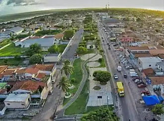 Vista do Centro de Extremoz-RN