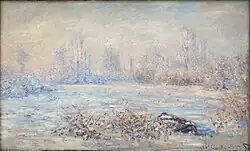 O gelo - 1880 - Museu de Orsay