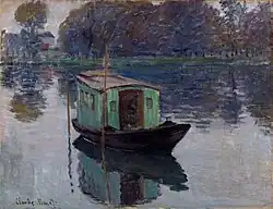 The Studio Boat, 1874, Kröller-Müller Museum, Otterlo, Holanda