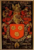 Escudo de Claude de Vergy (1495-1560?)