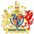 Coat of arms of England (1558–1603)