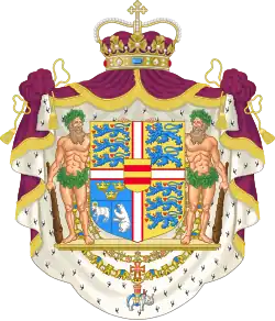 Brasão de armas de Frederico X da Dinamarca