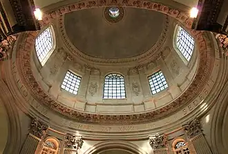 A cúpula elíptica do Collège des Quatre-Nations, Paris