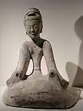 Uma senhora sentada de terracota, século I-II d.C.
