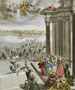 O desembarque de D. Maria Ana da Áustria em Lisboa