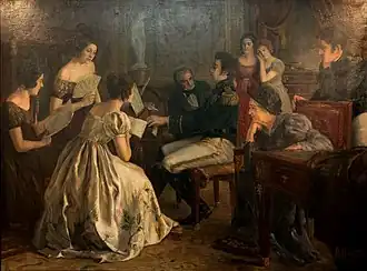 Primeiros Sons do Hino da Independência (1922), de Augusto Bracet.