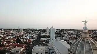 Vista parcial da cidade de Dracena