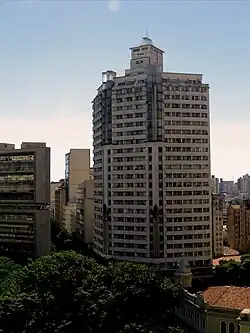Edifício Acaiaca (1947) em Belo Horizonte, Minas Gerais