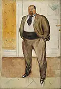 Conselheiro Christen Sandberg. 1901. 215&nbsp;×&nbsp;147&nbsp;cm. Munch Museum, Oslo