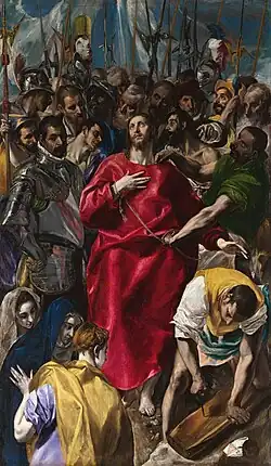 El Greco: Cristo espoliado, 1577–1579. Catedral de Toledo