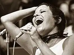 Elis Regina, amplamente considerada uma das maiores vozes da MPB