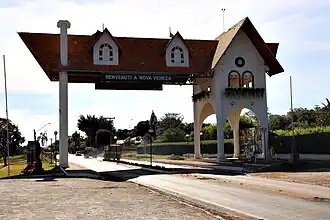 Entrada principal da cidade